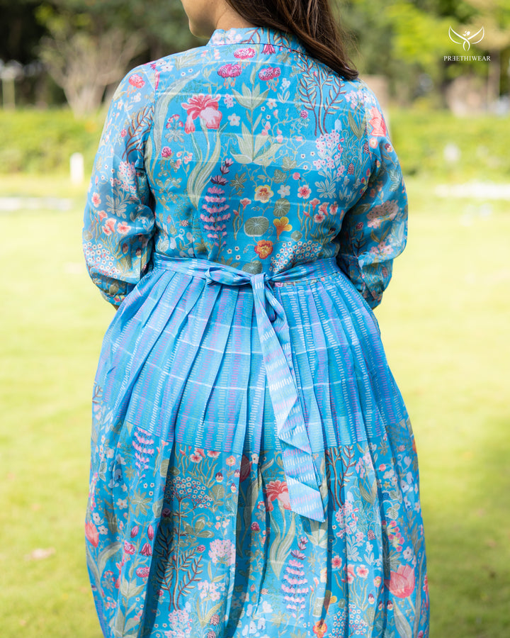 Nithisha Maternity Dress with center Zip