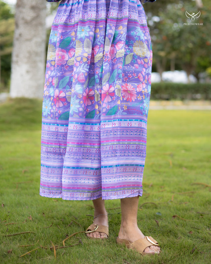 Srinitya Maternity Dress  with center Zip
