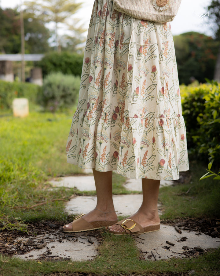 Indira Maternity Dress with center Button