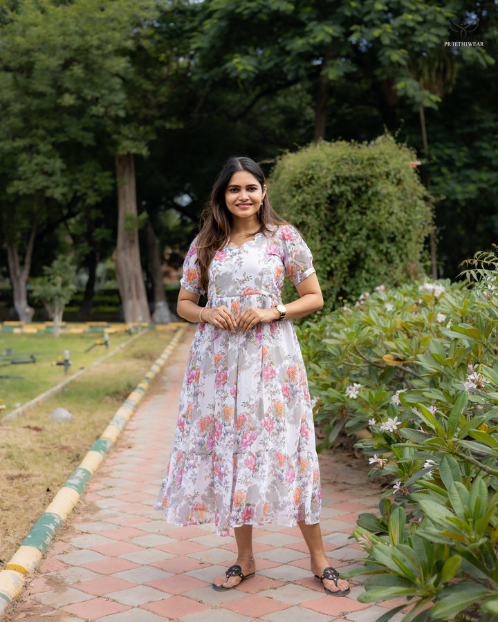 Prajitha1 Maternity Dress