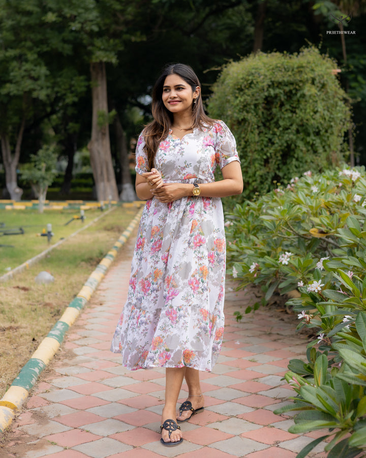 Prajitha1 Maternity Dress