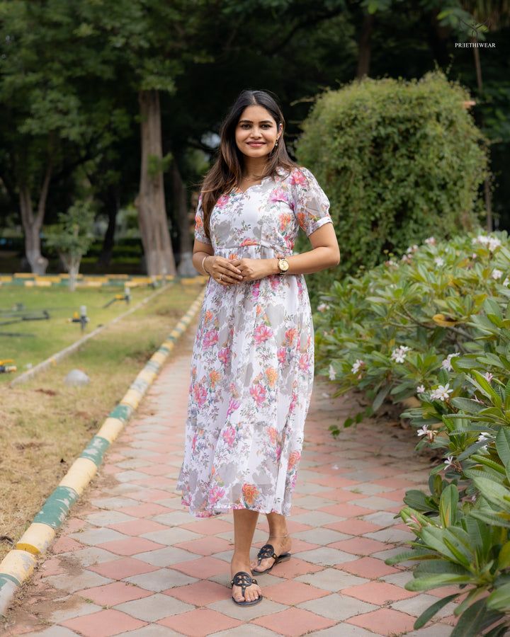 Prajitha1 Maternity Dress