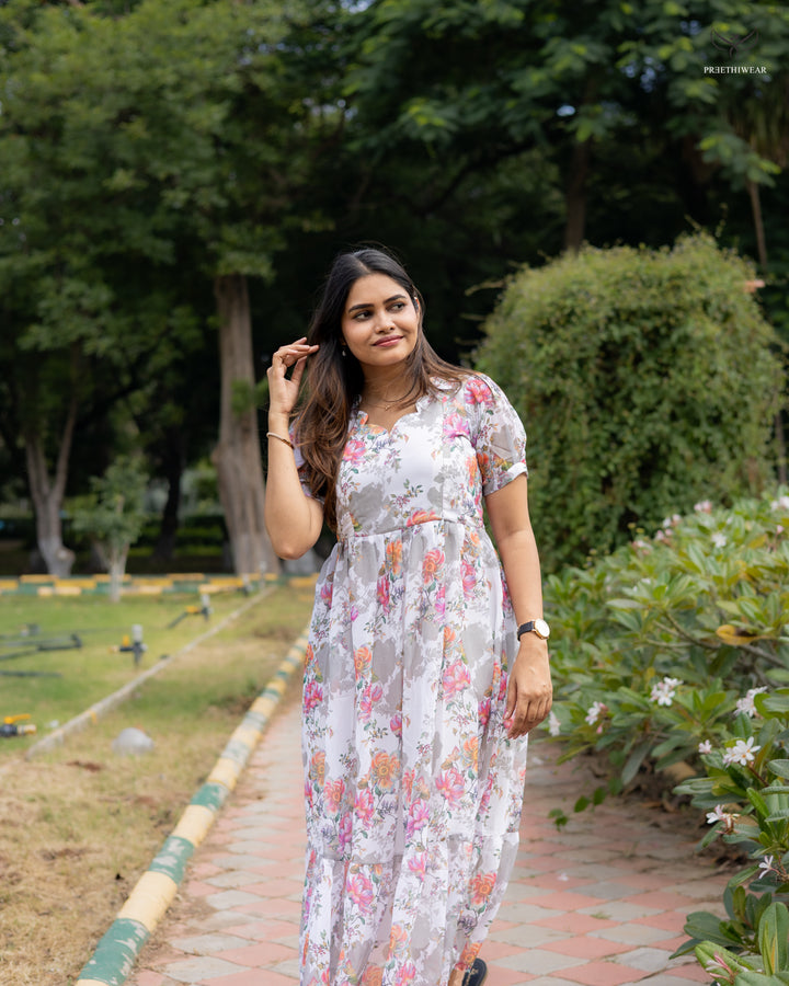 Prajitha1 Maternity Dress