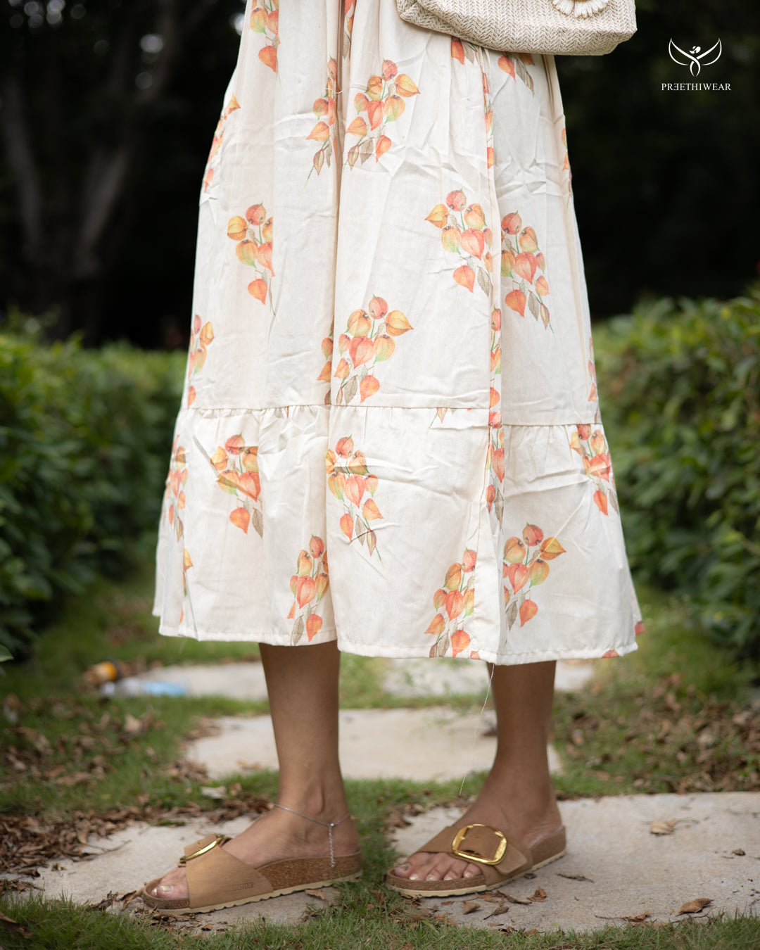 Deepi Maternity Dress with center Button
