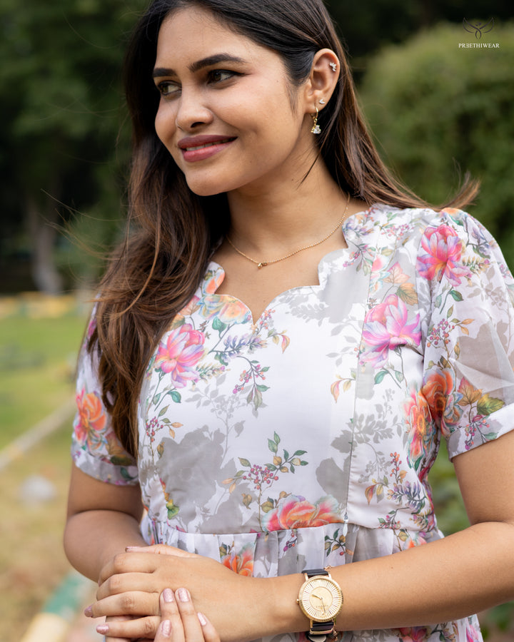 Prajitha1 Maternity Dress