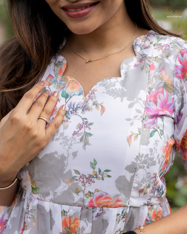 Prajitha1 Maternity Dress