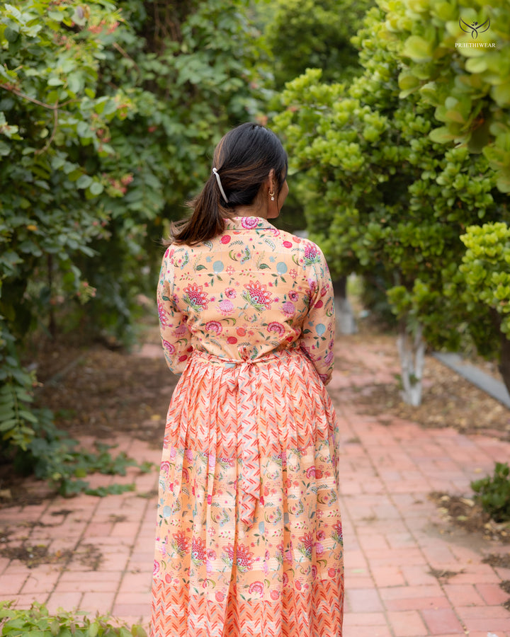 Surya Maternity Dress with center Zip