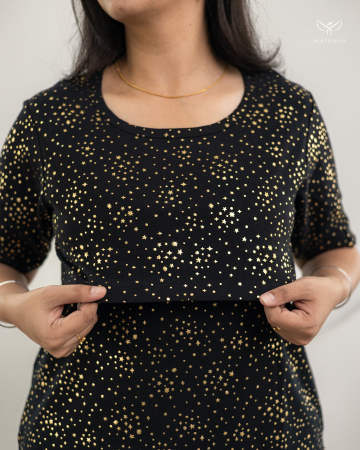 Roopa  SoftCotton Maternity Top Pant Set
