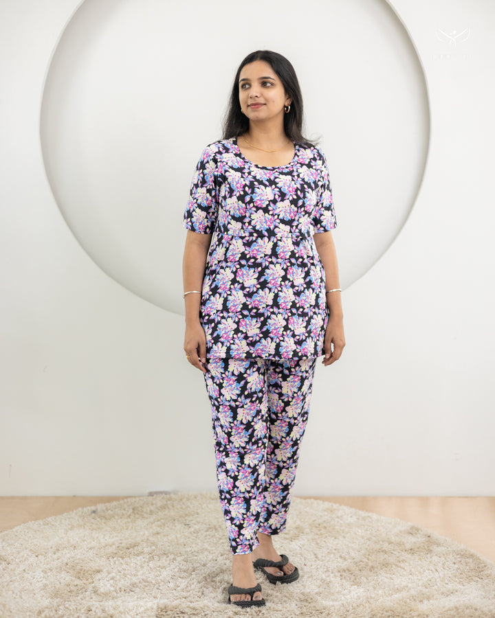 Vinitha SoftCotton Maternity Top Pant Set
