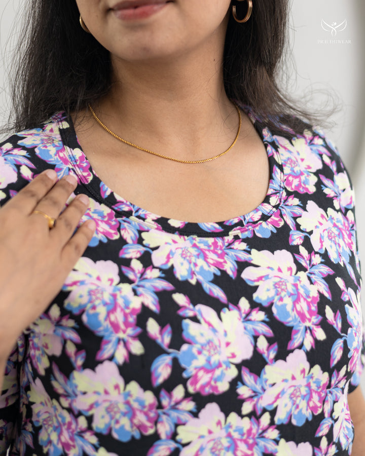 Vinitha SoftCotton Maternity Top Pant Set