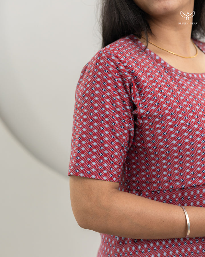 Visali SoftCotton Maternity Top Pant Set