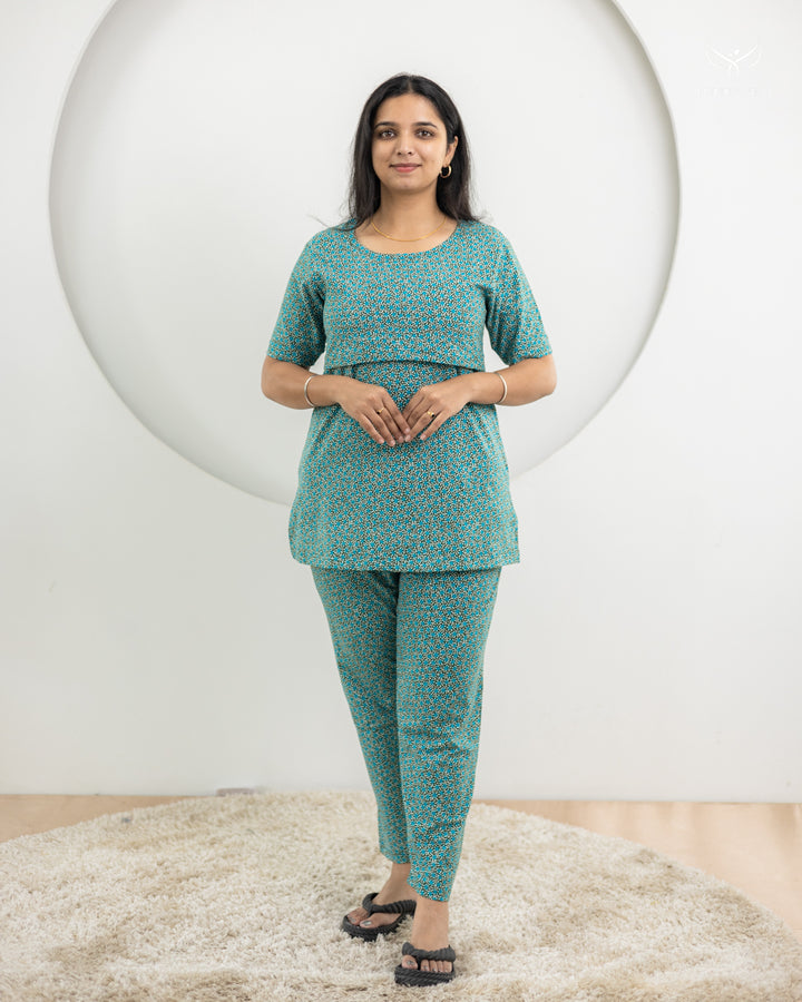 Marusha  SoftCotton Maternity Top Pant Set