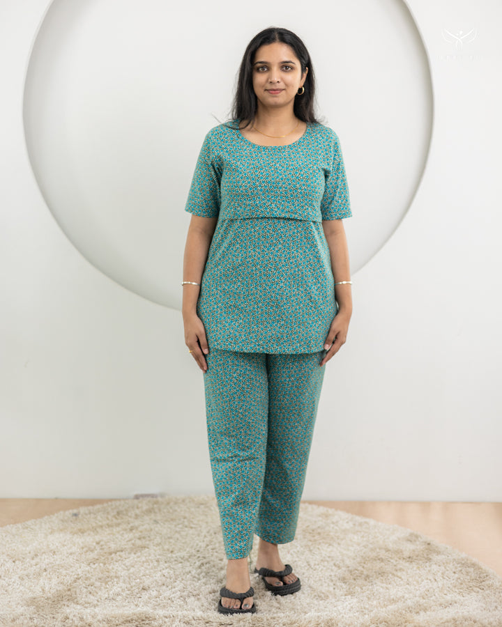 Marusha  SoftCotton Maternity Top Pant Set