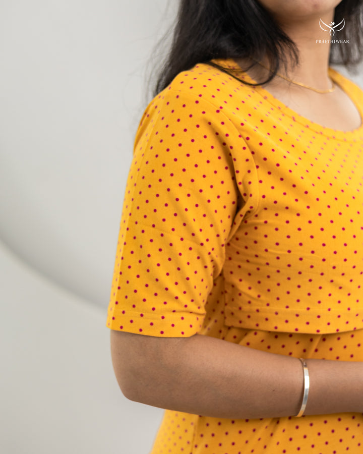 Shriya SoftCotton Maternity Top Pant Set