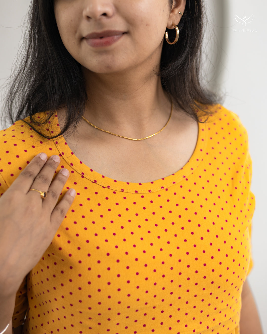 Shriya SoftCotton Maternity Top Pant Set