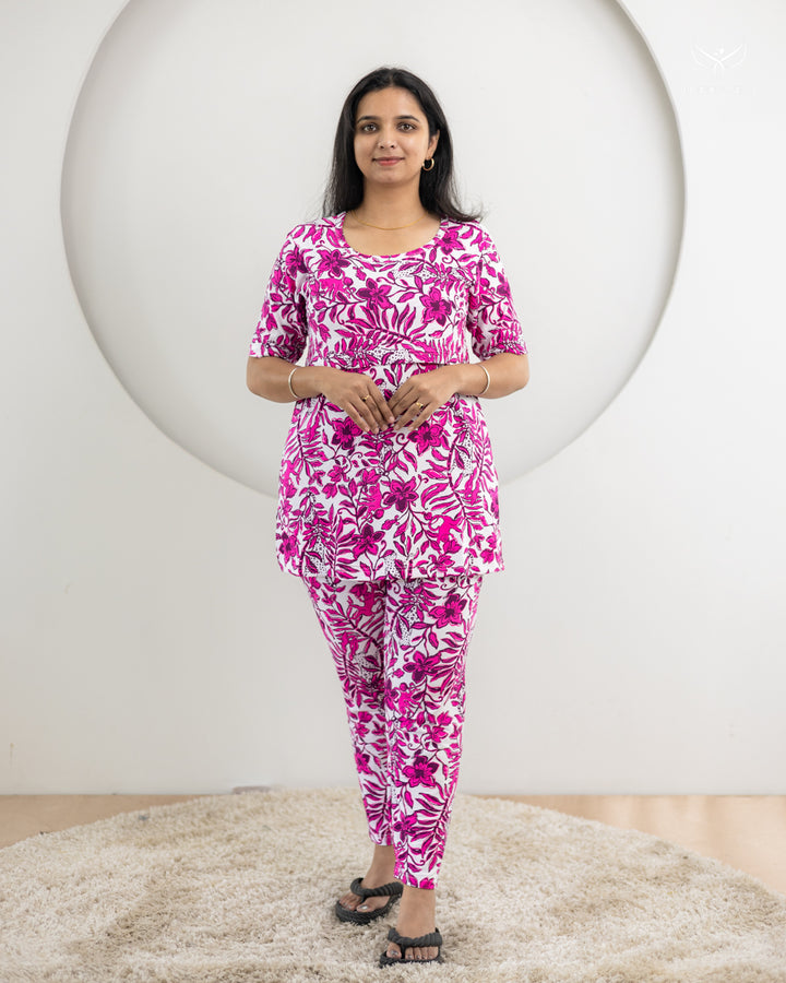 Gayathri SoftCotton Maternity Top Pant Set