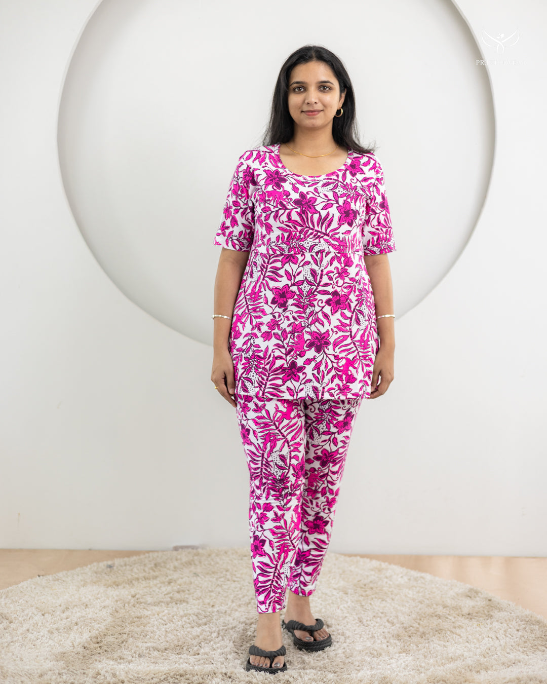 Gayathri SoftCotton Maternity Top Pant Set