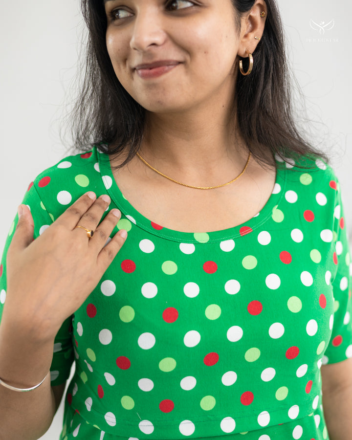 Kiruba SoftCotton Maternity Top Pant Set