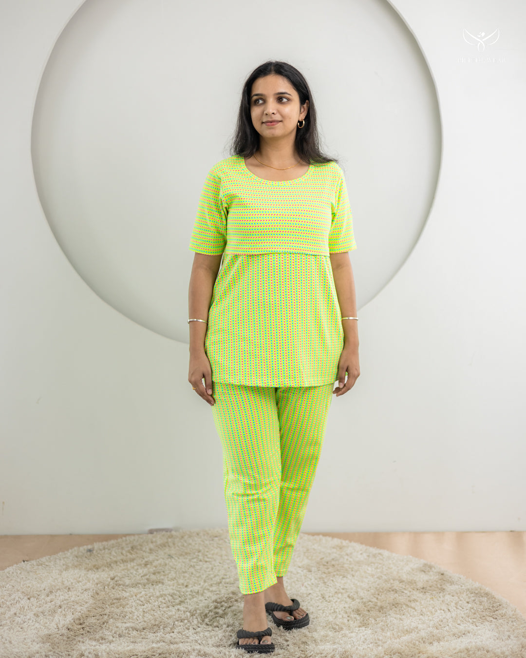 Akshaya SoftCotton Maternity Top Pant Set