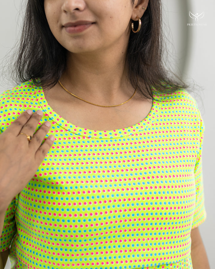 Akshaya SoftCotton Maternity Top Pant Set