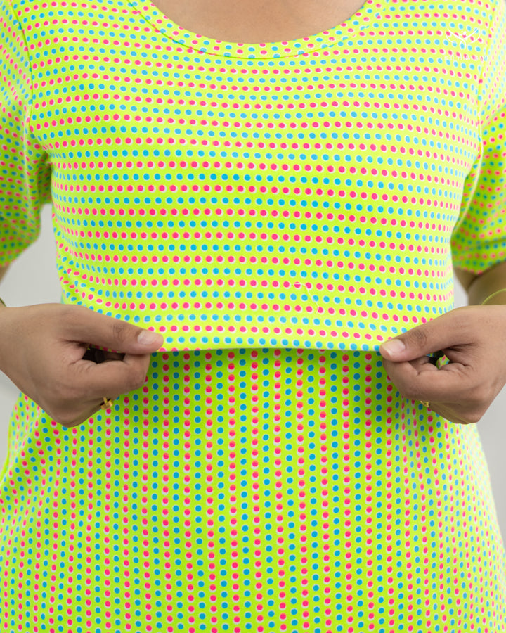 Akshaya SoftCotton Maternity Top Pant Set