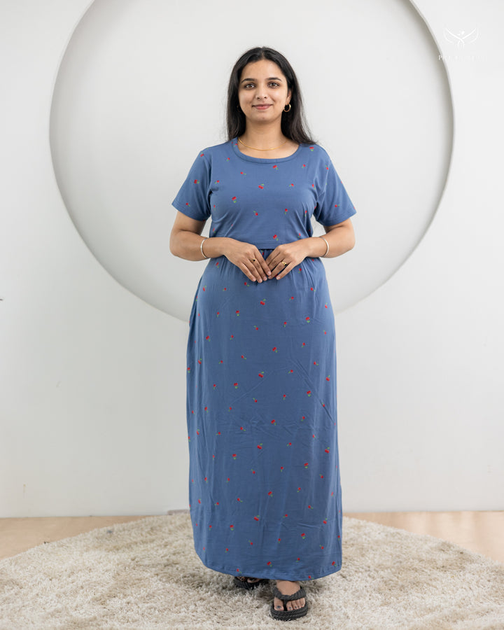 Sheela SoftCotton Full Length Maternity Loungewear
