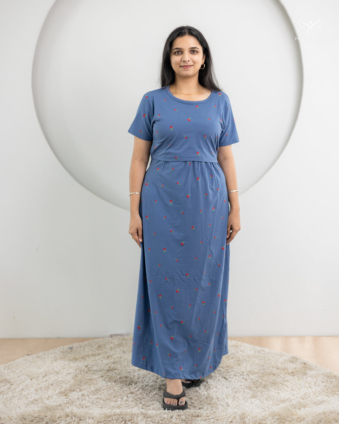 Sheela SoftCotton Full Length Maternity Loungewear