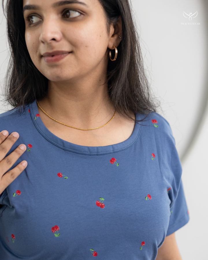 Sheela SoftCotton Full Length Maternity Loungewear