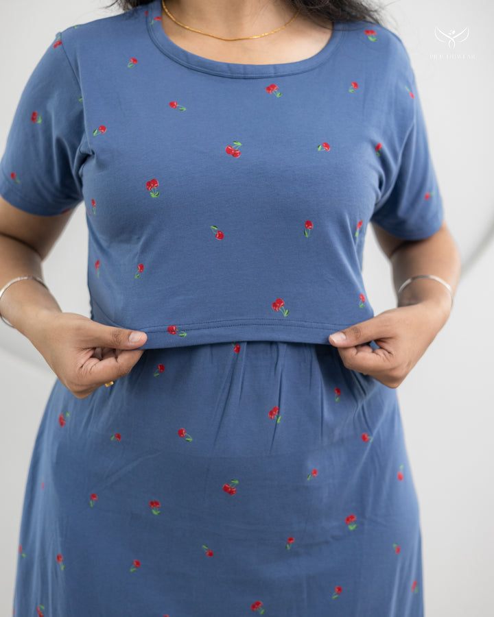 Sheela SoftCotton Full Length Maternity Loungewear