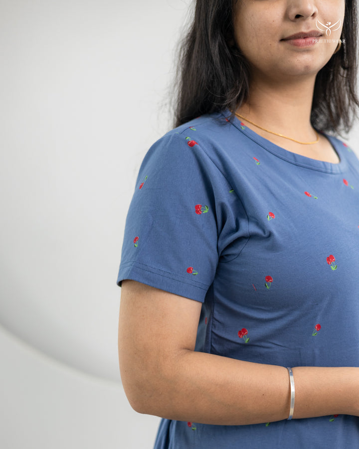 Sheela SoftCotton Full Length Maternity Loungewear