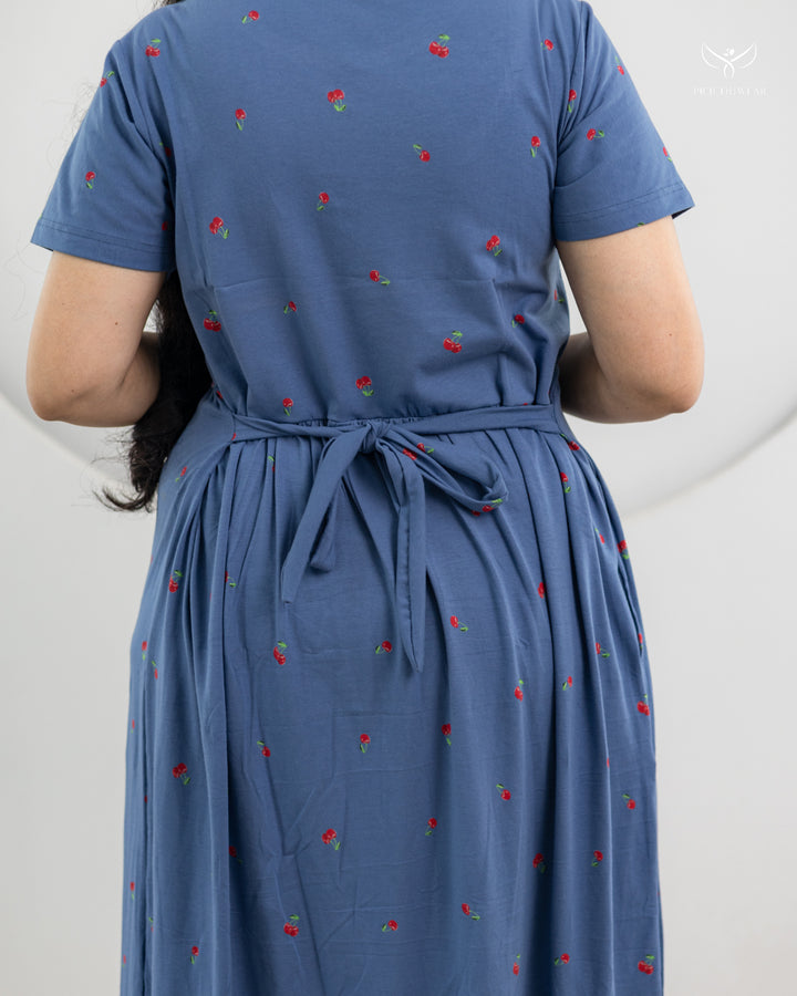 Sheela SoftCotton Full Length Maternity Loungewear