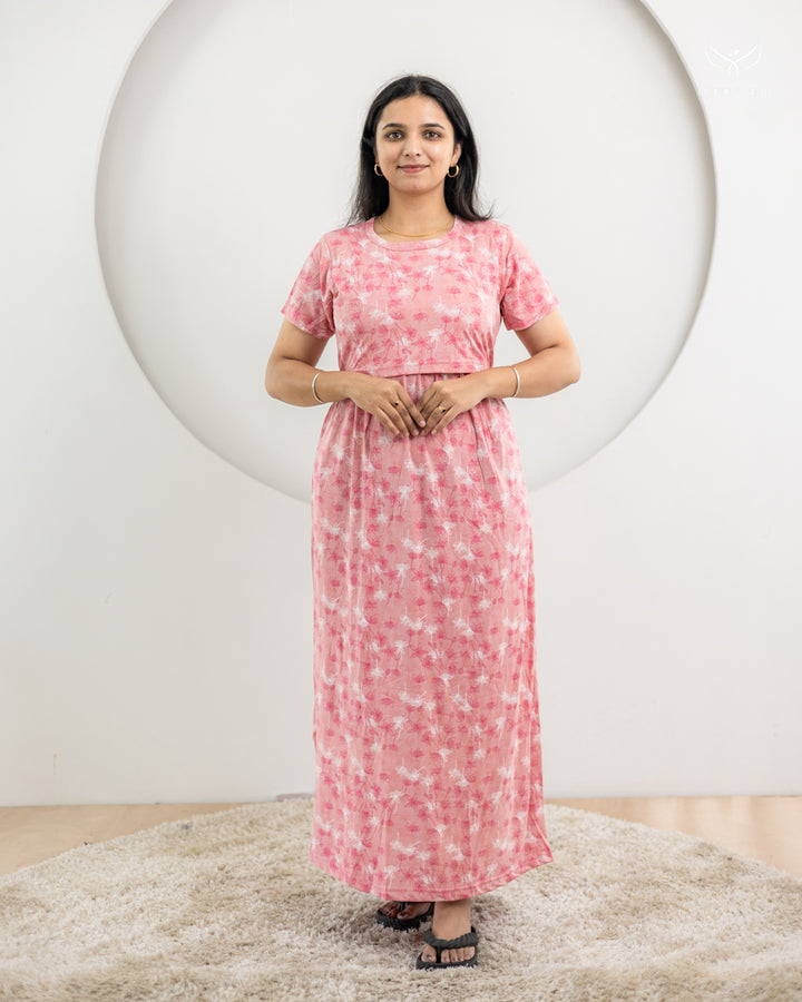 Kiruthika3 SoftCotton Full Length Maternity Loungewear