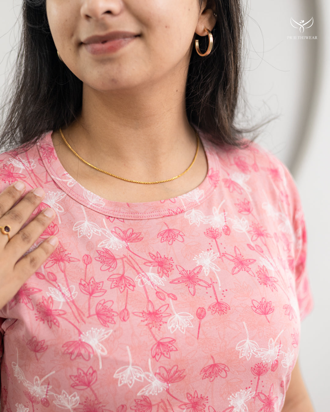 Kiruthika3 SoftCotton Full Length Maternity Loungewear