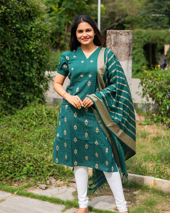 Yuva1  Maternity Dress with center Zip