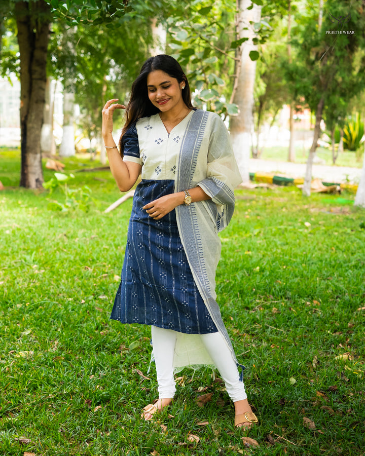 Sheetal  Maternity Dress with center Zip