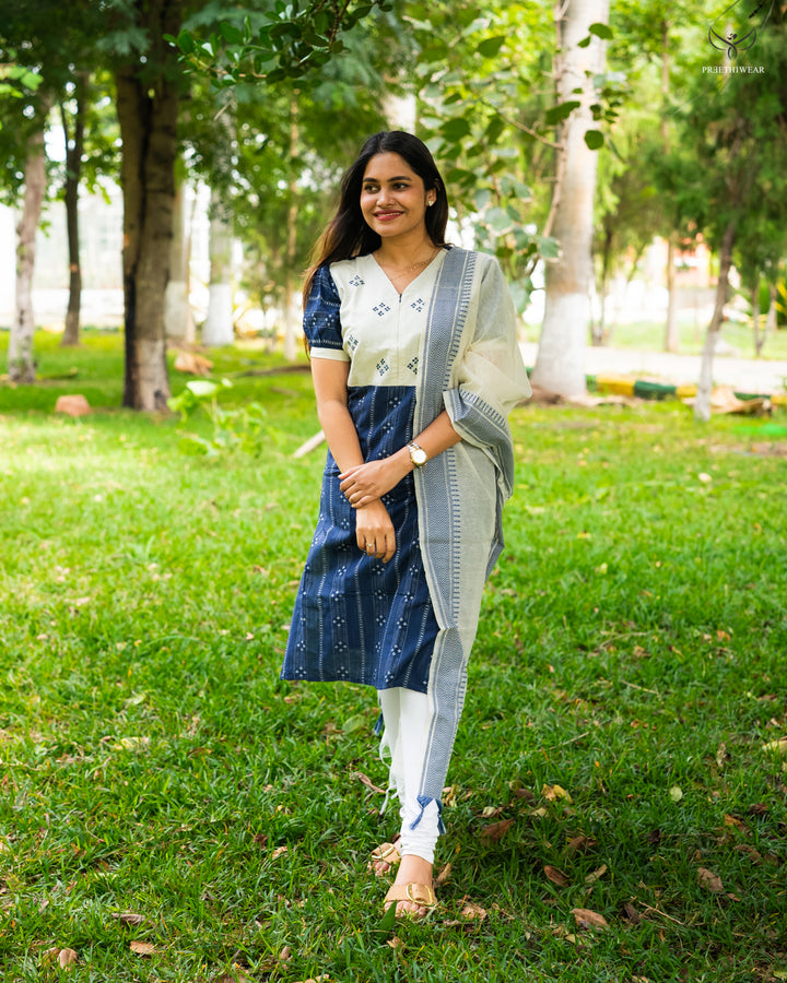 Sheetal  Maternity Dress with center Zip