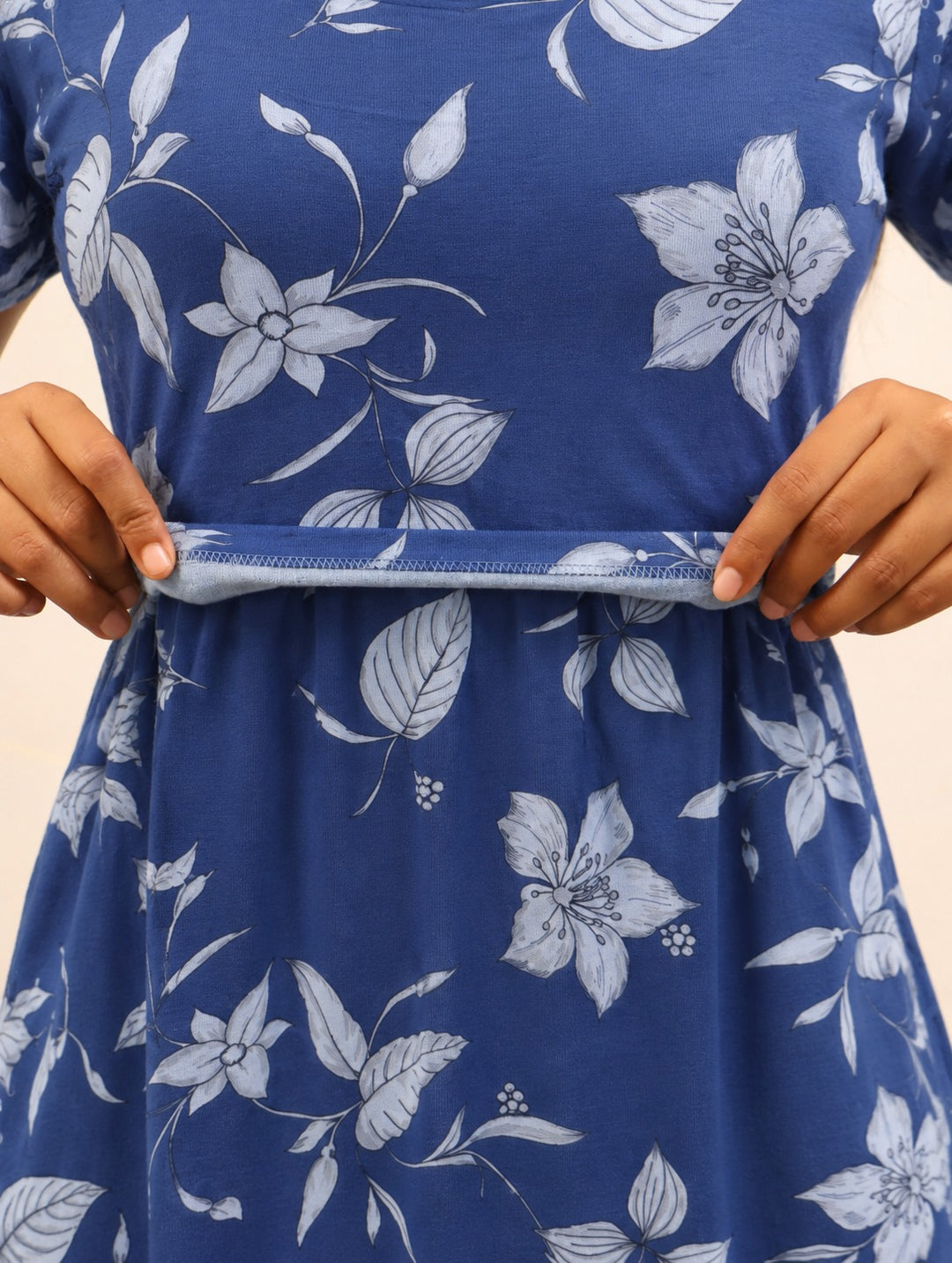 Fathima SoftCotton Full Length Maternity Loungewear