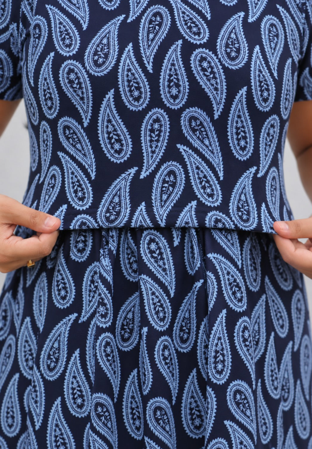 Fariza SoftCotton Full Length Maternity Loungewear