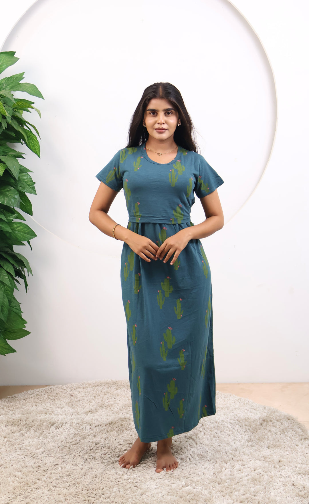 Nithya3 SoftCotton Full Length Maternity Loungewear