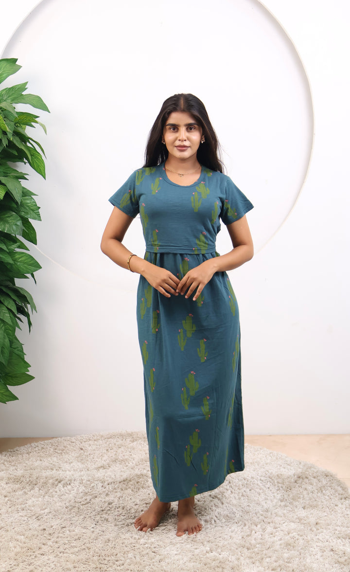 Nithya3 SoftCotton Full Length Maternity Loungewear