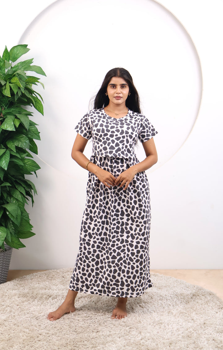 Jeslin2 SoftCotton Full Length Maternity Loungewear