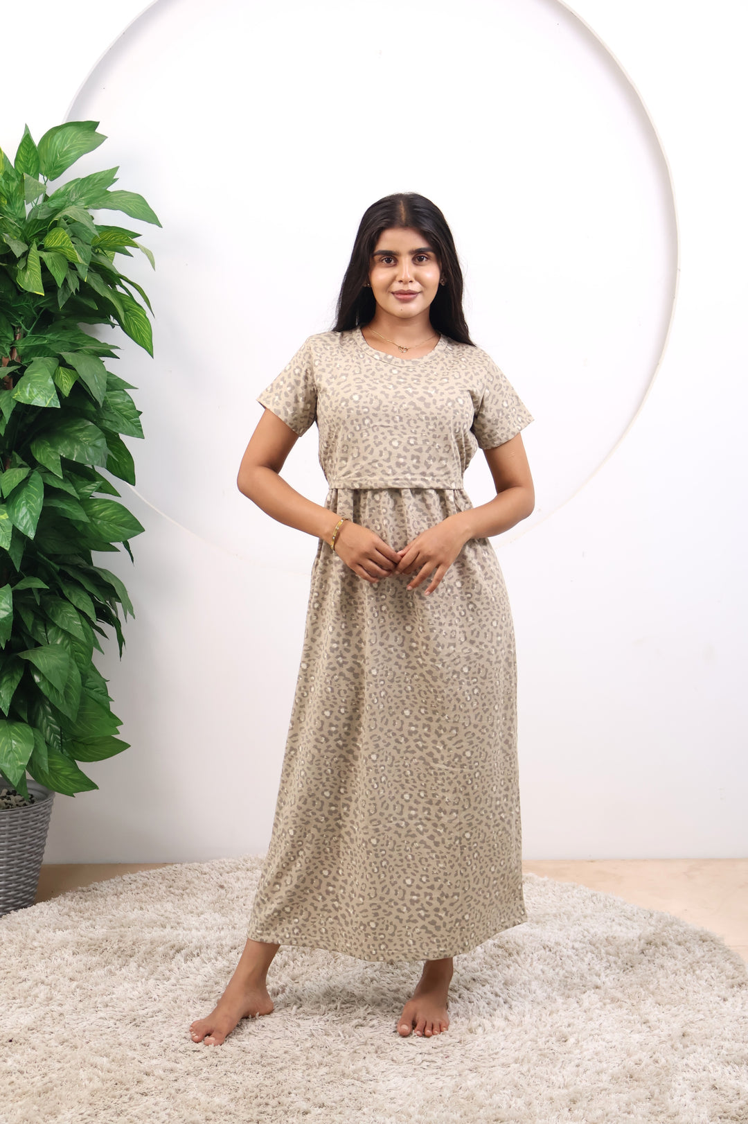 Jothi SoftCotton Full Length Maternity Loungewear