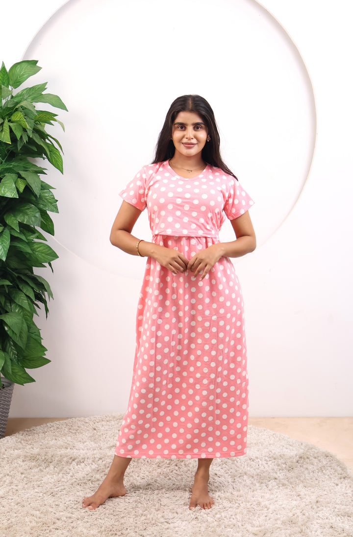 Sushma4 SoftCotton Full Length Maternity Loungewear
