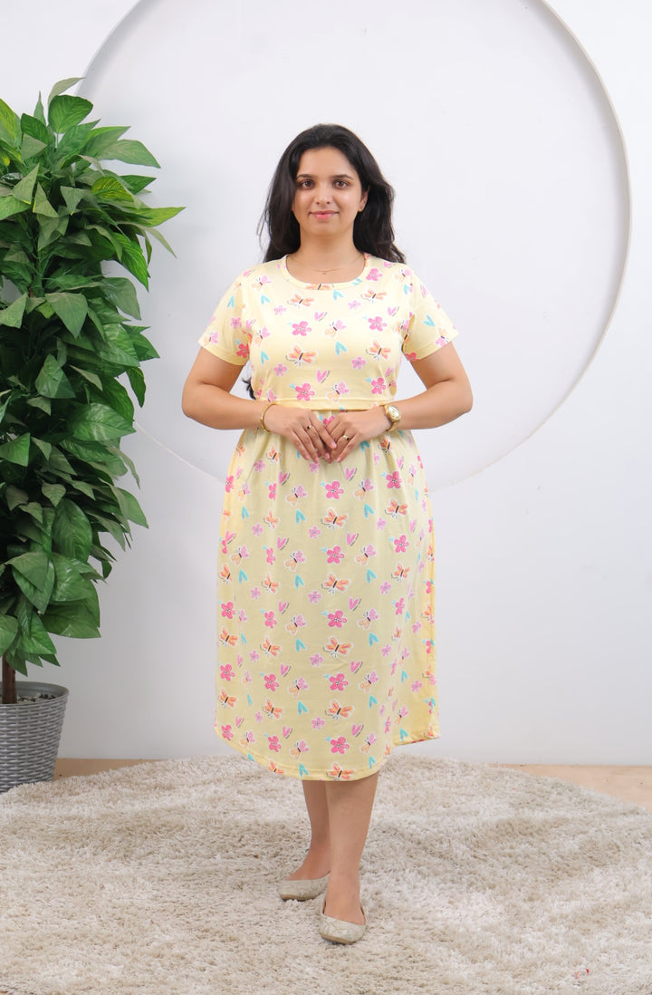 Subba SoftCotton Calf Length Maternity Loungewear