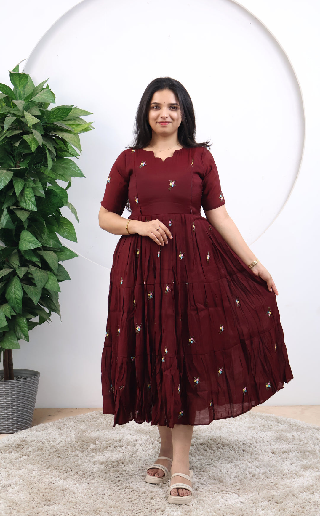 Mounica Maternity Dress