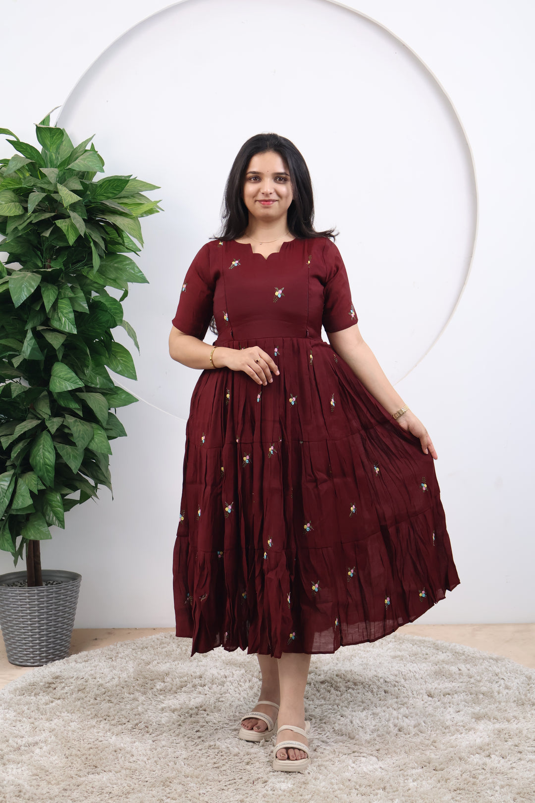 Mounica Maternity Dress