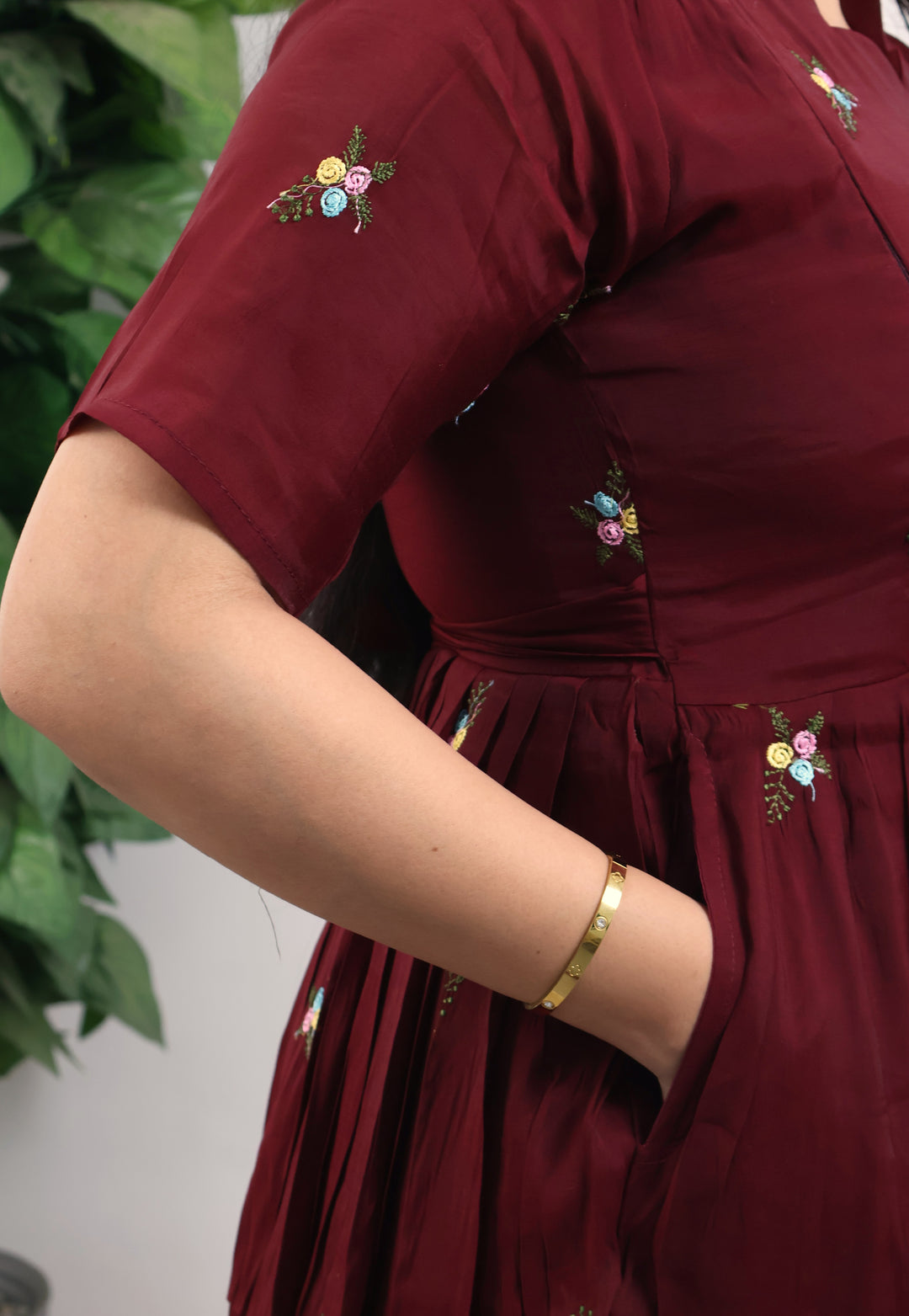 Mounica Maternity Dress