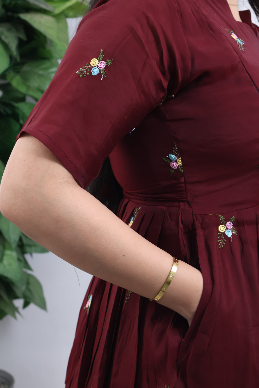 Mounica Maternity Dress
