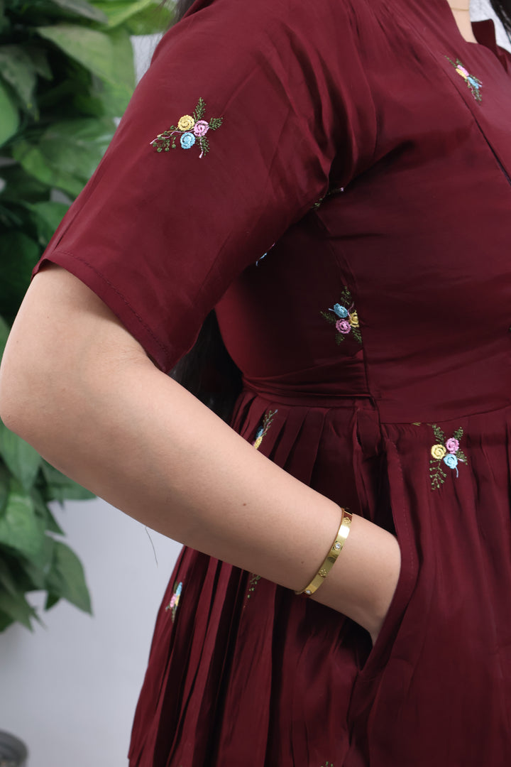 Mounica Maternity Dress