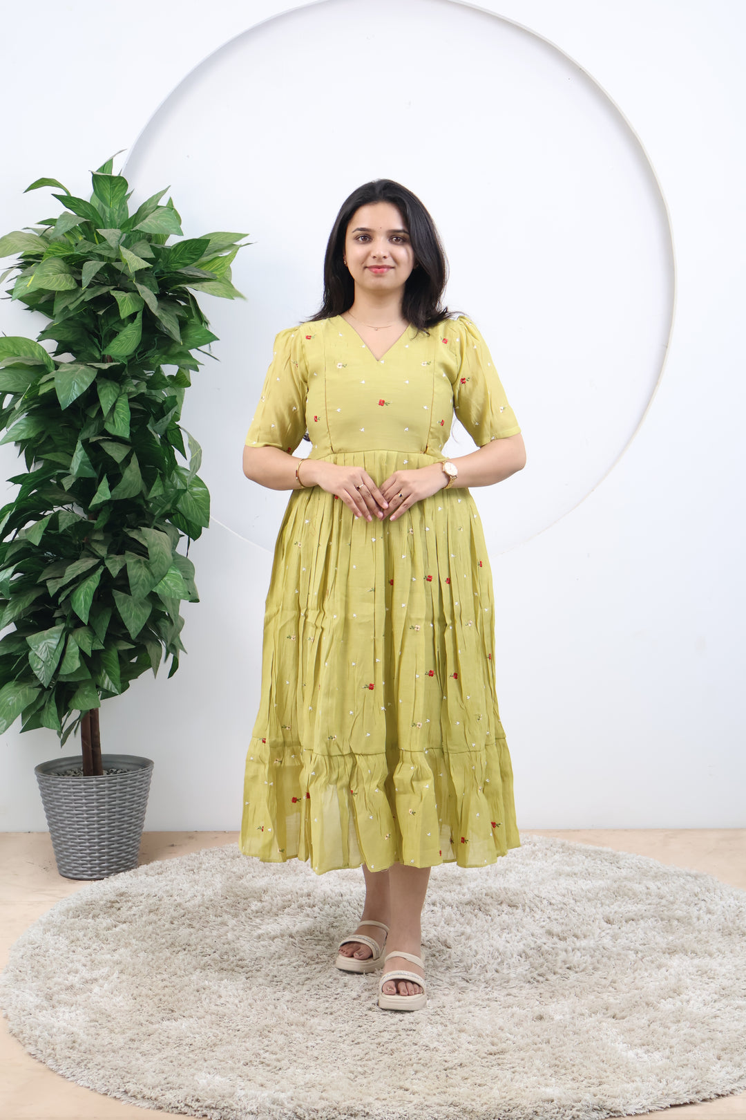 Hepsiba Maternity Dress